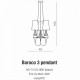 Люстра AZzardo BAROCO 3 PENDANT AZ2163