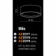Потолочный светильник AZzardo MILO WHITE AZ2318