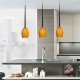 Підвісний світильник AZzardo IZZA 3 MATT AMBER AZ2322