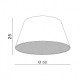 Абажур AZzardo SHADE NF 50 BLACK AZ2590