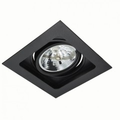 Точковий світильник AZzardo SISTO 1 BLACKBLACK AZ2810