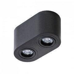 Точковий світильник AZzardo BRANT 2 BLACK AZ2821