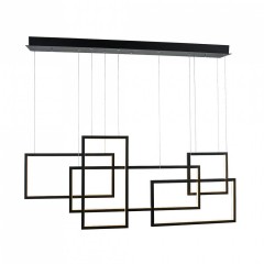 Подвесной светильник AZzardo QUADRATUS BLACK AZ2850
