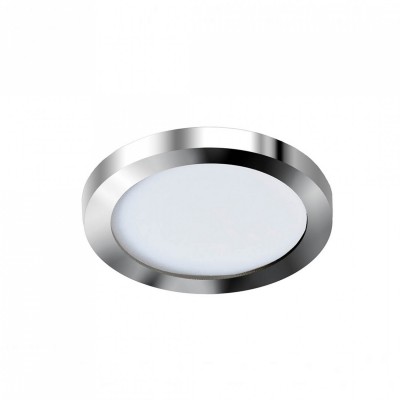 Точковий світильник AZzardo SLIM 9 ROUND 3000K IP44 CHROME AZ2861