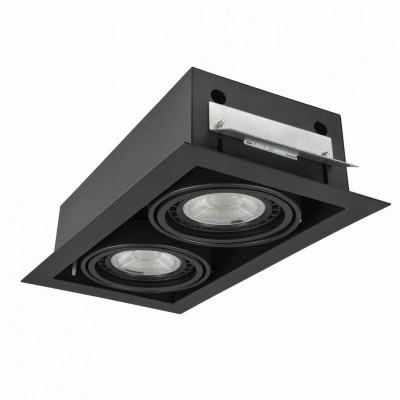 Точковий світильник AZzardo NOVA 2 BLACKBLACK AZ2875 Точковий світильник AZzardo NOVA 2 BLACKBLACK AZ2875