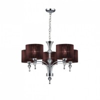 Люстра AZzardo IMPRESS 5 BROWN AZ2901