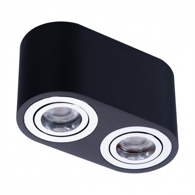 Точечный светильник AZzardo BRANT 2 BLACKCHROME AZ2930
