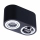 Точечный светильник AZzardo BRANT 2 BLACKCHROME AZ2930