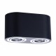 Точечный светильник AZzardo BRANT 2 BLACKCHROME AZ2930