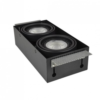 Точковий світильник AZzardo NOVA 2 GIPS BLACKBLACK AZ2935 Точковий світильник AZzardo NOVA 2 GIPS BLACKBLACK AZ2935