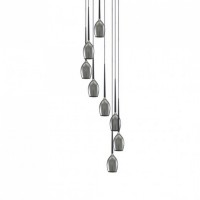 Люстра AZzardo IZZA 8 SMOKY AZ2940