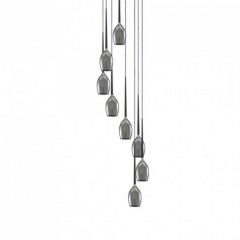 Люстра AZzardo IZZA 8 SMOKY AZ2940