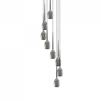 Люстра AZzardo IZZA 8 SMOKY AZ2940