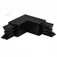 Конектор AZzardo TRACK L-CONNECTOR BLACK AZ2983