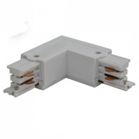 Конектор AZzardo TRACK L-CONNECTOR WHITE AZ2984