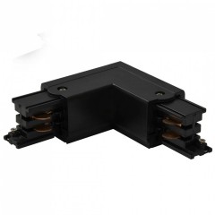 Коннектор AZzardo TRACK R-CONNECTOR BLACK AZ2985