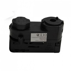 Адаптер AZzardo TRACK ELECTRIC 3 LINE BLACK AZ3003