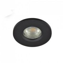 Точковий світильник AZzardo IKA R IP65 BLACK AZ3017