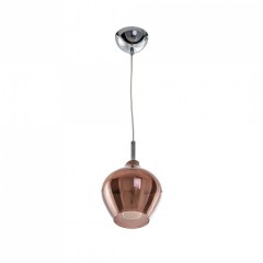 Підвісний світильник AZzardo AMBER MILANO 1 COPPER AZ3077