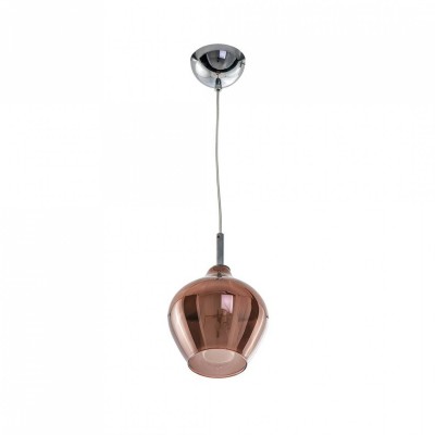 Подвесной светильник AZzardo AMBER MILANO 1 COPPER AZ3077