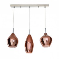Подвесной светильник AZzardo AMBER MILANO 3 COPPER AZ3078