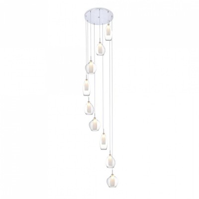 Люстра AZzardo AMBER MILANO 9 CLEAR AZ3102