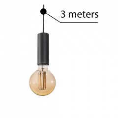 Компонент AZzardo ZIKO E27 3 METERS BLACK AZ3115