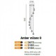 Люстра AZzardo AMBER MILANO 9 COPPER AZ3134