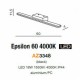 Бра AZzardo EPSILON 60 4000K BLACK AZ3348
