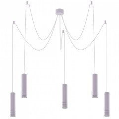 Підвісний світильник AZzardo LOCUS L PENDANT 5 WHITE AZ3406