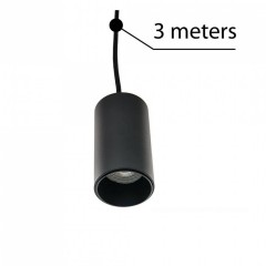 Компонент AZzardo ZIKO GU10 3 METERS BLACK AZ3411