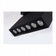 Точковий світильник AZzardo LEON 5 BLACK AZ3489
