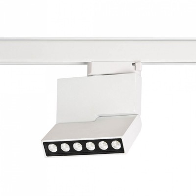 Трековый светильник AZzardo LEON 5 TRACK WHITE AZ3490