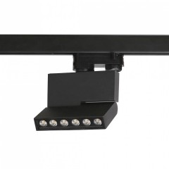 Трековый светильник AZzardo LEON 5 TRACK BLACK AZ3491