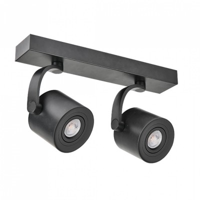 Точковий світильник AZzardo BROSS ARM 2 BLACK AZ3503 Точковий світильник AZzardo BROSS ARM 2 BLACK AZ3503