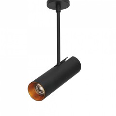 Точковий світильник AZzardo LENS ROUND BLACKGOLD AZ3518