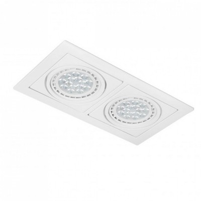Точковий світильник AZzardo VERDI 2 WHITE AZ3528