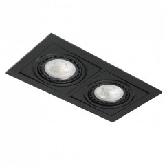 Точковий світильник AZzardo VERDI 2 BLACK AZ3529