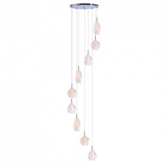 Люстра AZzardo AMBER MILANO 9 BRASS AZ4014