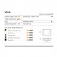 Бра AZzardo VEGA BK/BK AZ4145