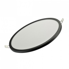 Точковий світильник AZzardo SLIM 22 ROUND 3000K IP44 BK AZ4163