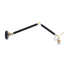 Підстава AZzardo ZYTA S WALL LAMPBODY BK/GO AZ4190