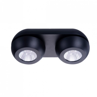 Точечный светильник AZzardo OJOS 2 BK AZ4199