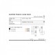 Трековий світильник AZzardo SANTOS TRACK 3LINE GU10 WH AZ4202