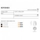 Точечный светильник AZzardo ROTONDO BRONZE AZ4209