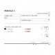 Спот AZzardo MAKALU 1 BK AZ4210