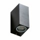 Бра AZzardo RIMINI 2 SQUARE BK AZ4268