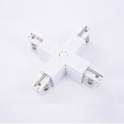 Конектор AZzardo TRACK 3LINE X CONNECTOR WH AZ4279