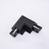 Конектор AZzardo TRACK 3LINE L CONNECTOR RIGHT GIPS BK AZ4298