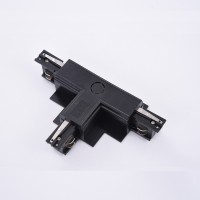 Конектор AZzardo TRACK 3LINE T CONNECTOR RIGHT GIPS BK AZ4300